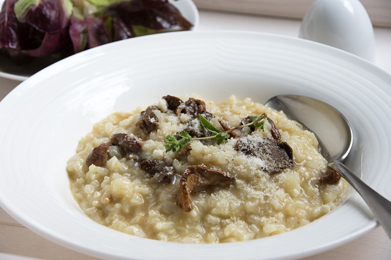 Risotto mit Pilzen