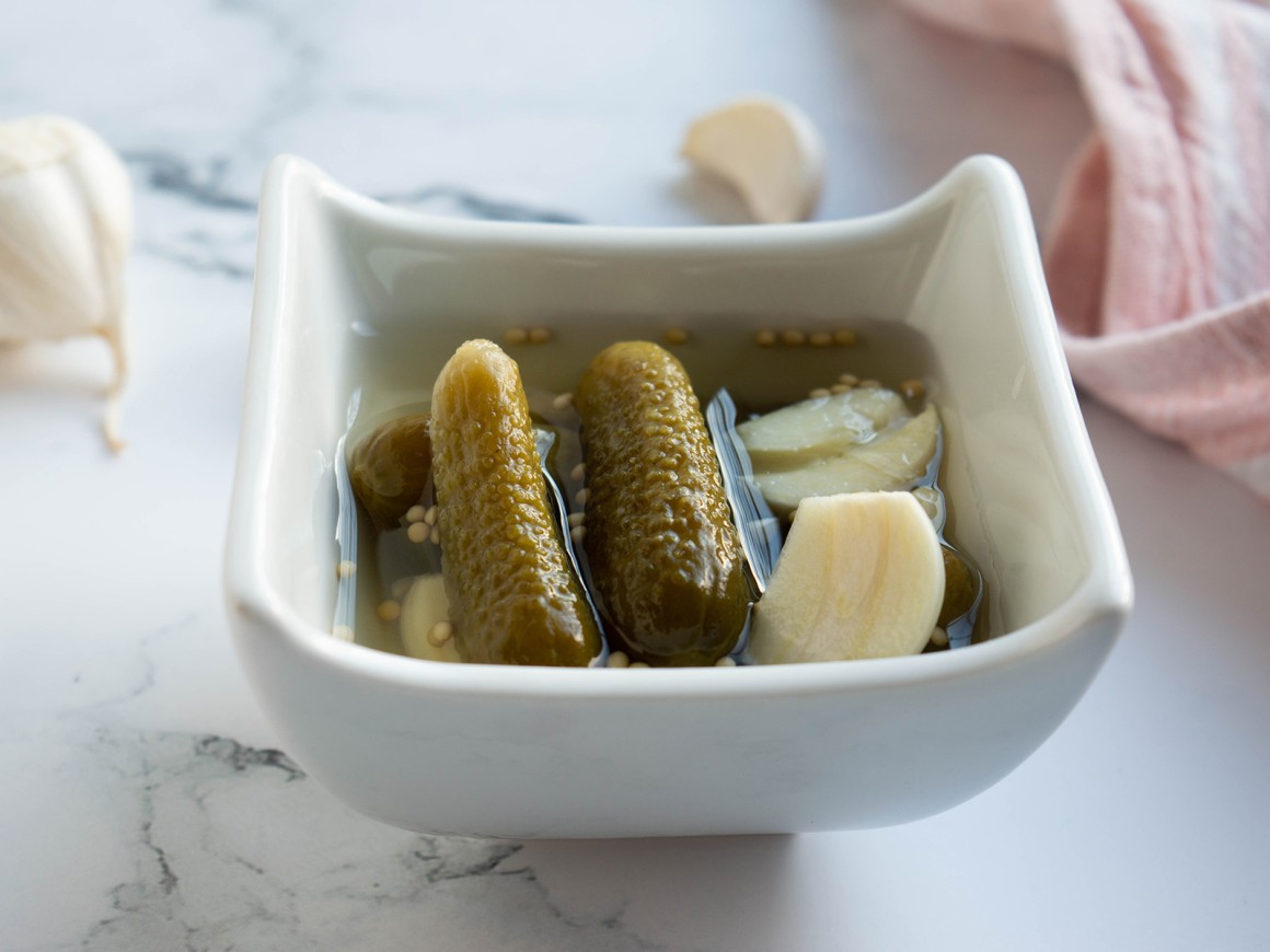 Schnelle Salzgurken - Rezept