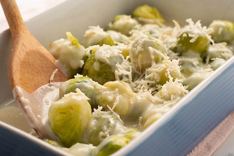 Rosenkohl mit Meerrettich