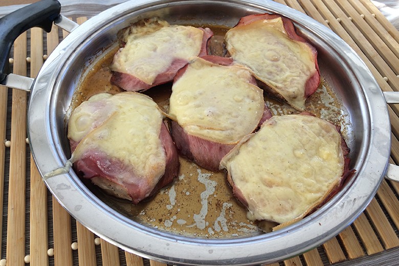 Schinken-Käse-Schnitzel