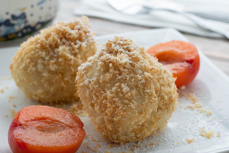 Mikrowellen-Quarkknödel