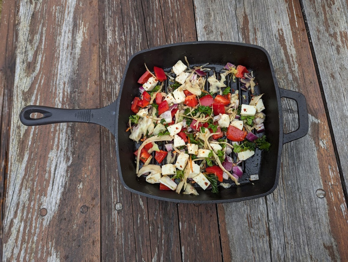 Salatbeilage zum Grillabend