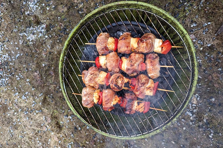 Schaschlik á la BBQ
