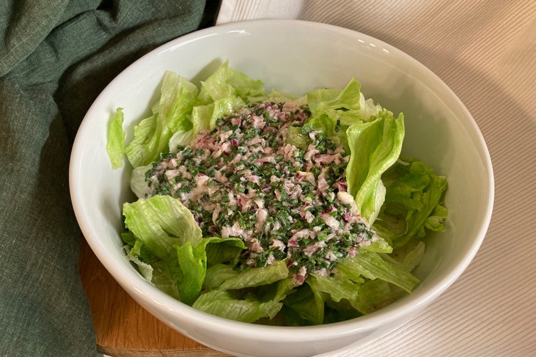 Grüner Blattsalat