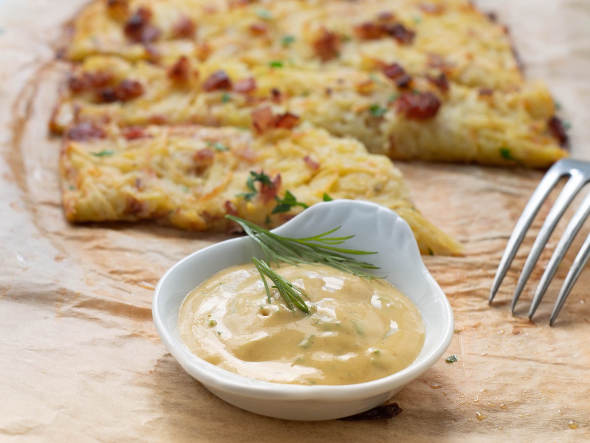 Senf-Dip mit Dill - Rezept