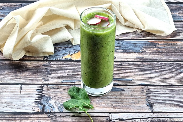 Radieschenblätter-Smoothie