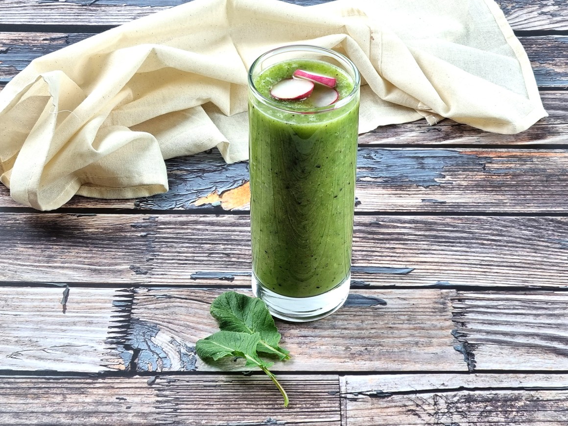 Radieschenblätter-Smoothie