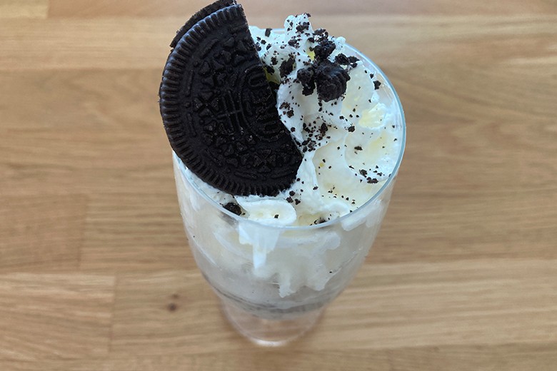 Oreo-Dessert im Glas