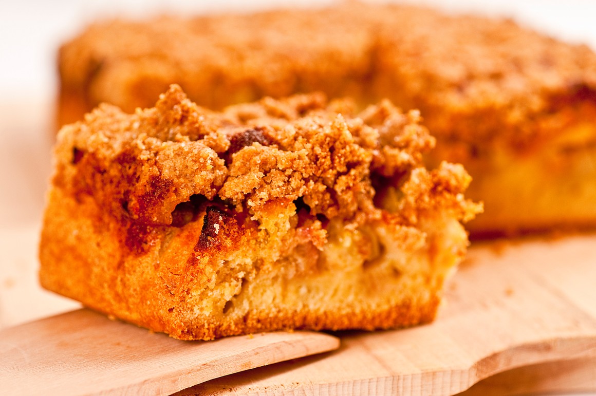 Rhabarberkuchen mit Streusel