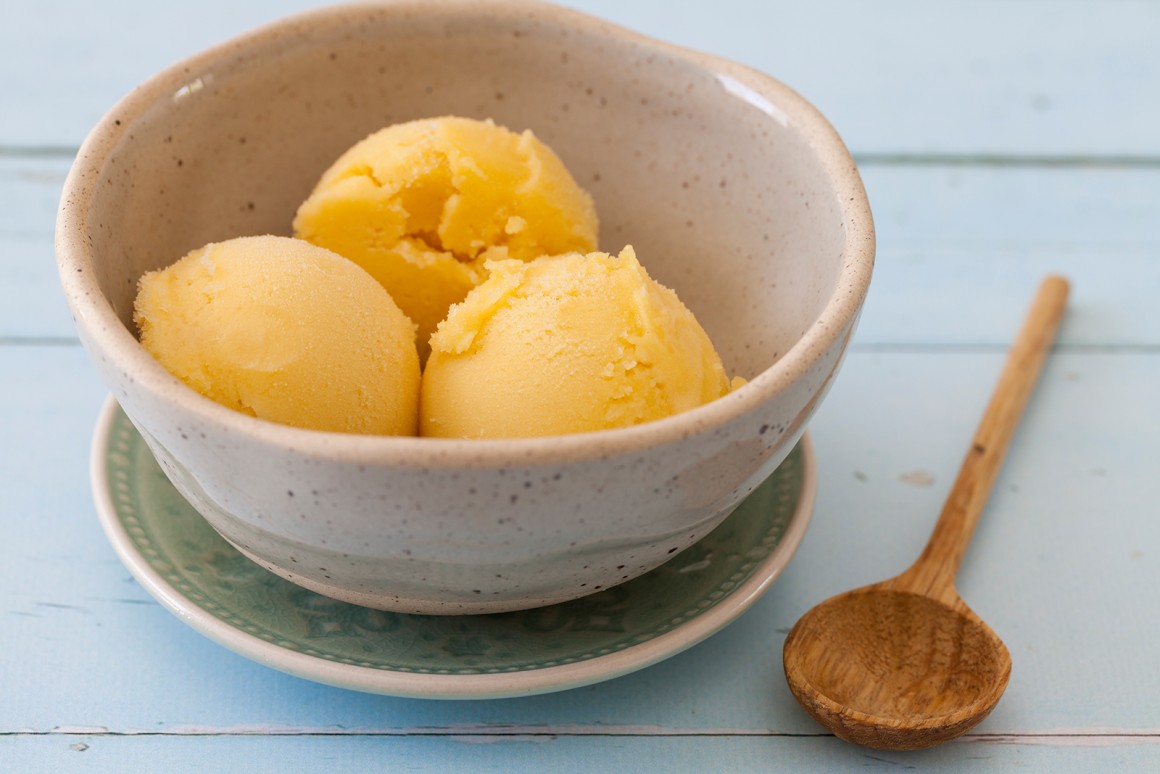 Papaya-Eis