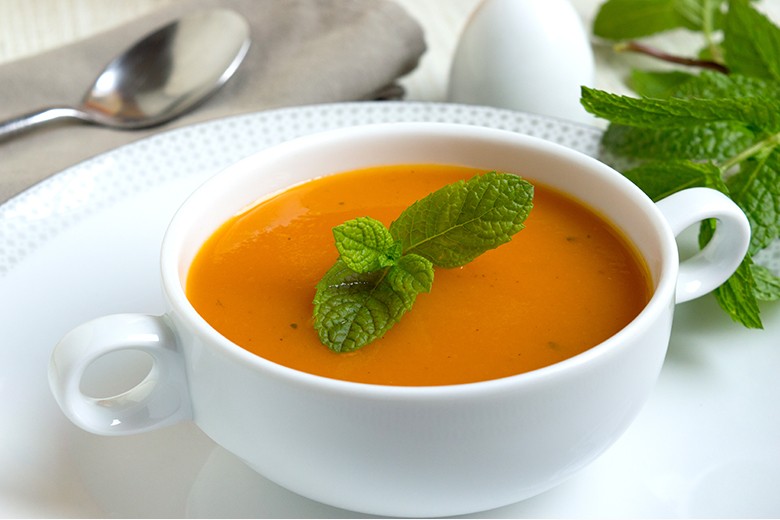 Karottensuppe mit Ingwer und Kurkuma