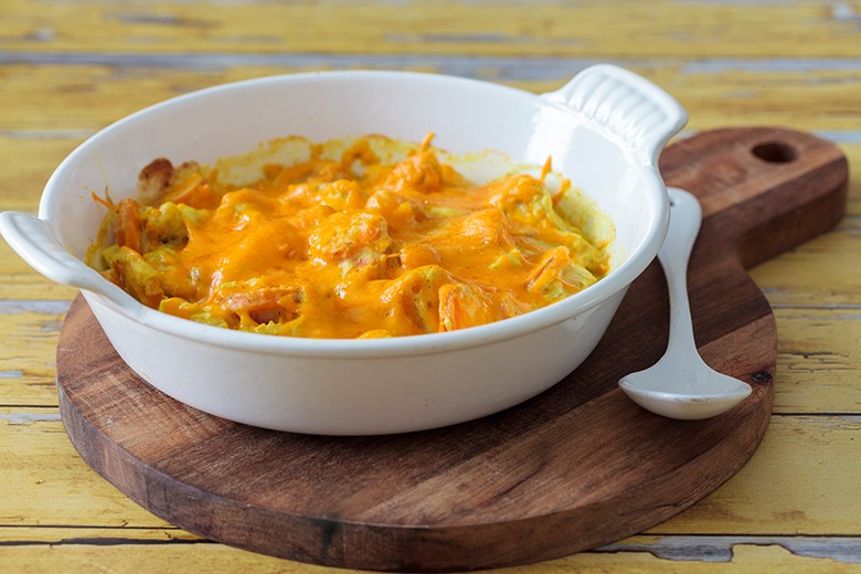 Hähnchen-Curry-Auflauf