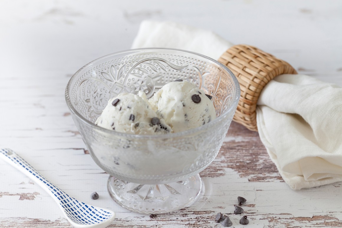 Stracciatella-Softeis