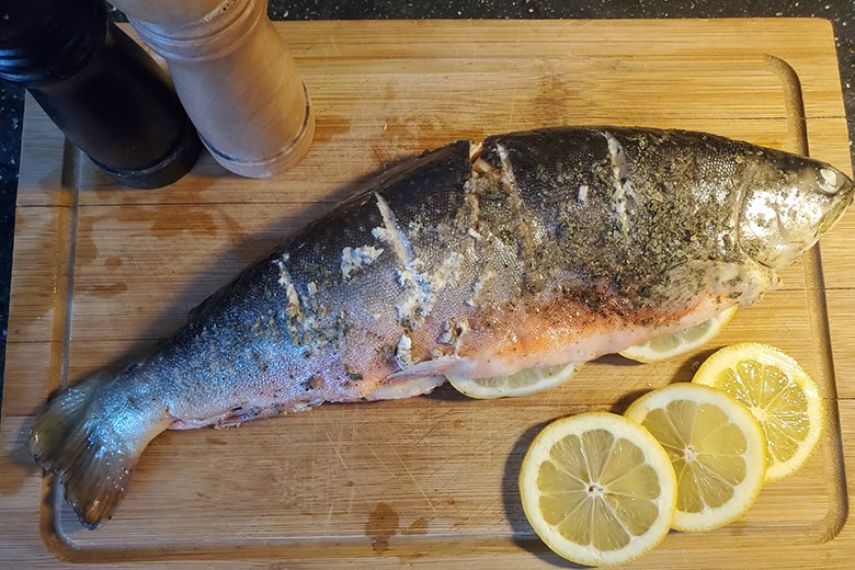 Forelle low & slow