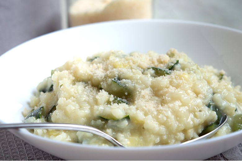 Zucchini-Risotto