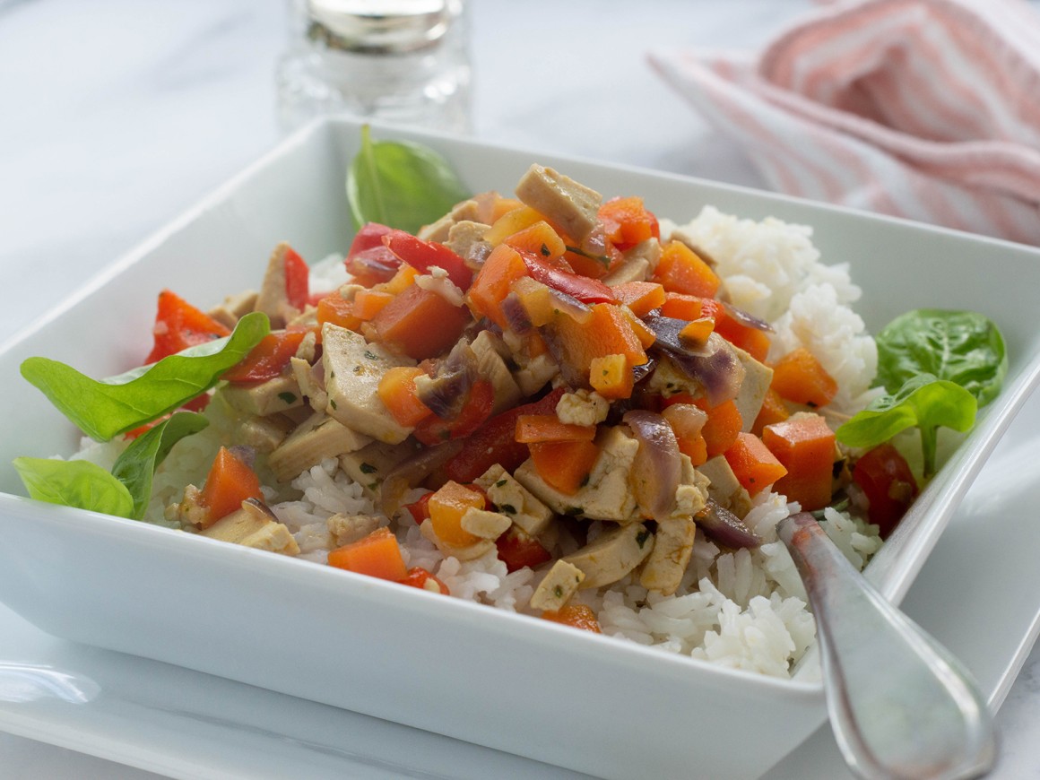 Gemüse-Tofu-Pfanne