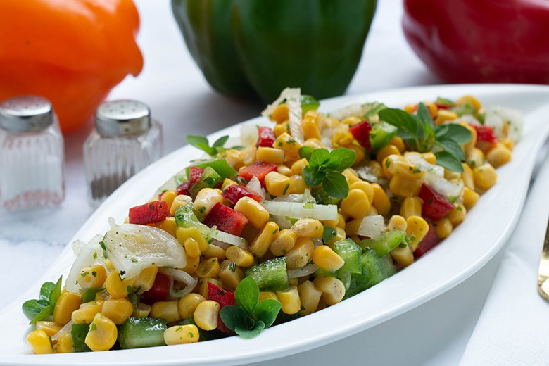 Paprika-Mais-Salat