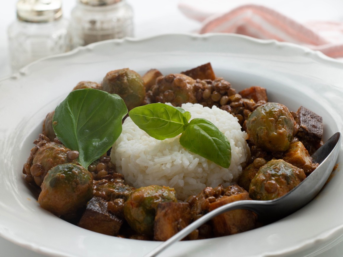Rosenkohl-Pfanne