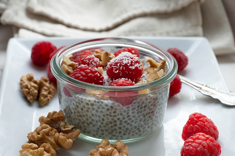 Chia-Kokos-Pudding