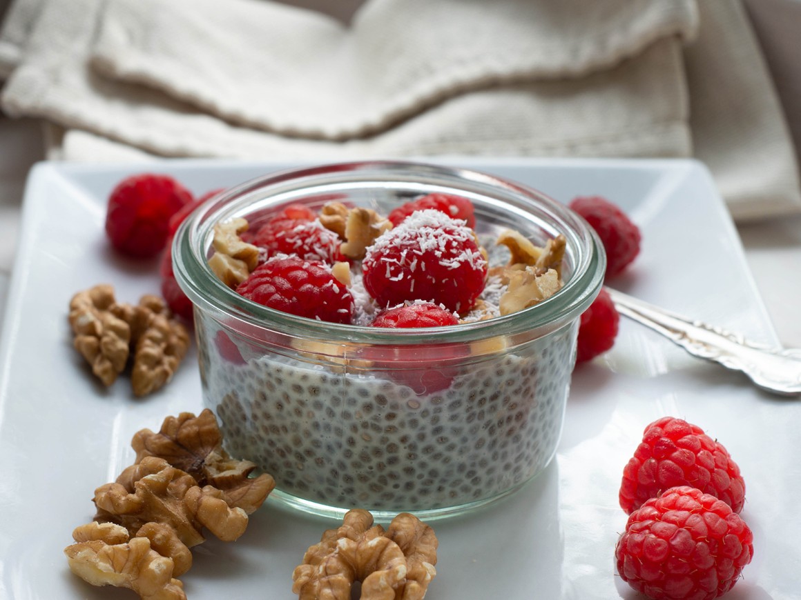 Chia-Kokos-Pudding