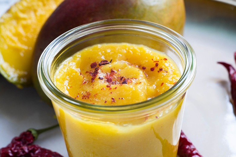 Ingwer-Mango-Chili-Sauce