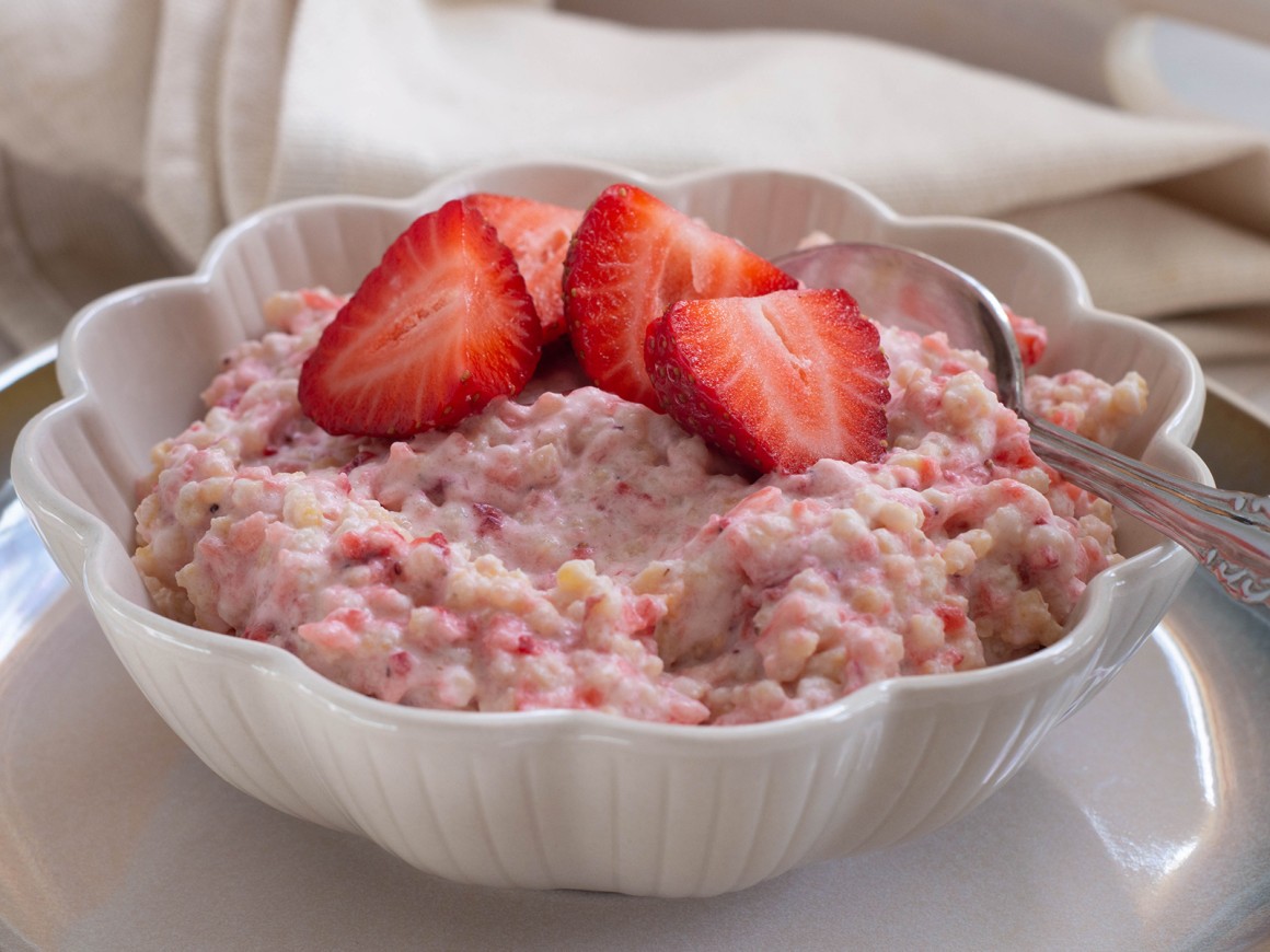 Hirse-Creme mit Früchten - Rezept
