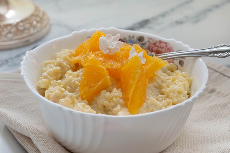 Hirse-Orangen-Quark