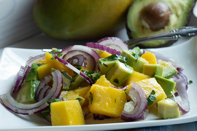 Mango-Avocado-Salat