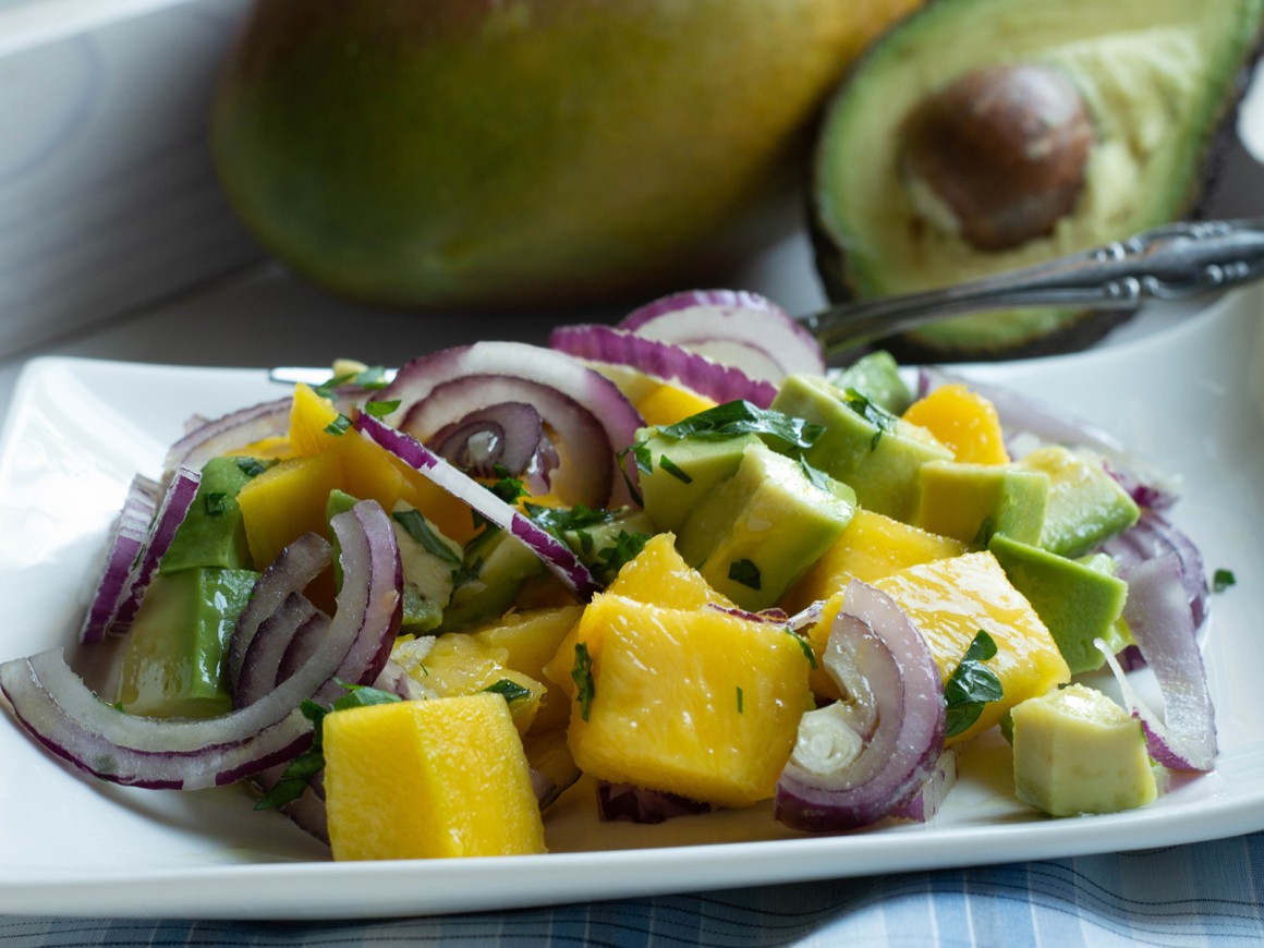 Mango-Avocado-Salat