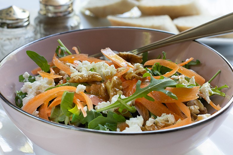 Möhren-Rucola-Salat