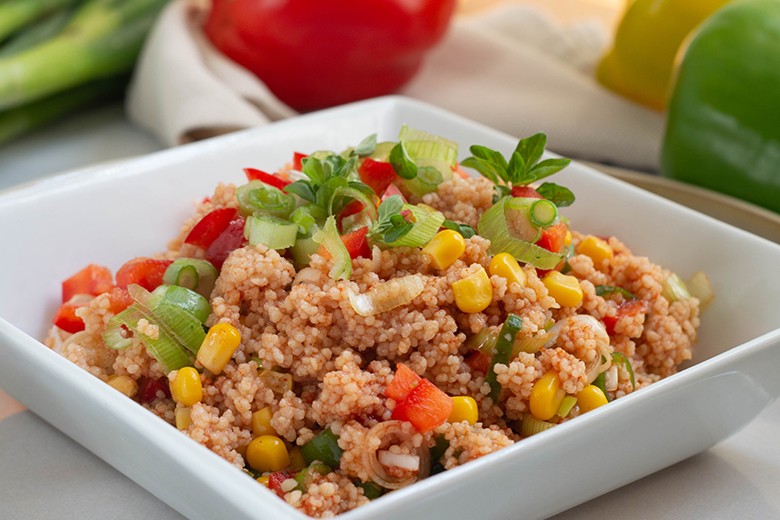 Quinoa Couscous-Salat
