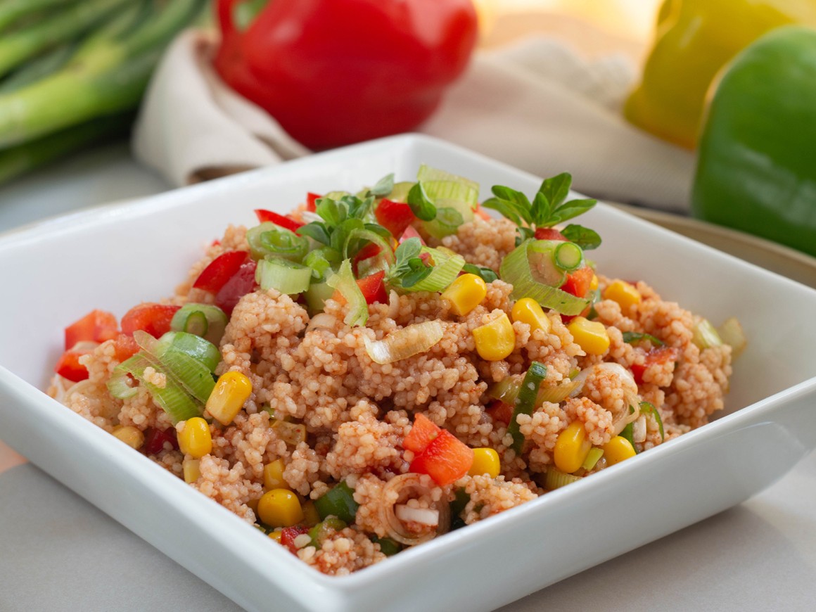 Quinoa Couscous-Salat