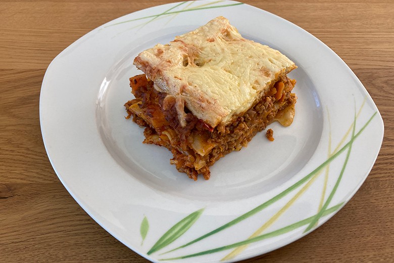 Lasagne mit Kürbis