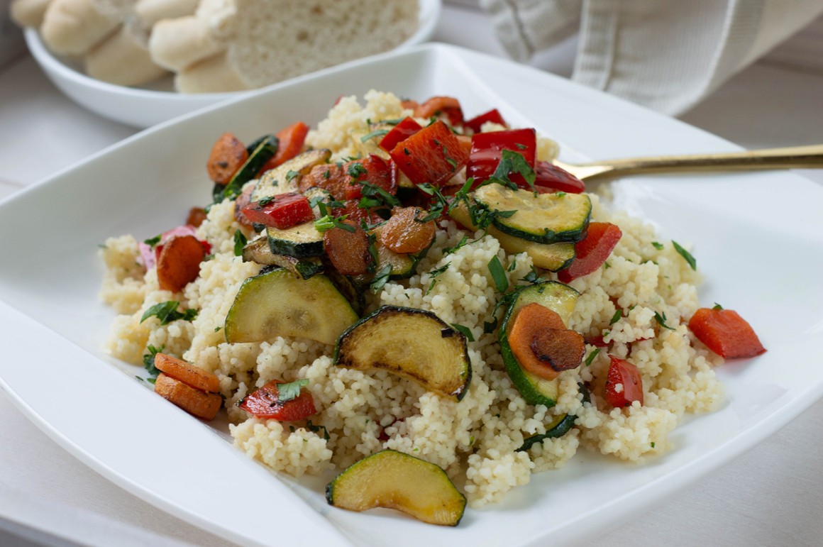 Quinoa mit geröstetem Gemüse - Rezept
