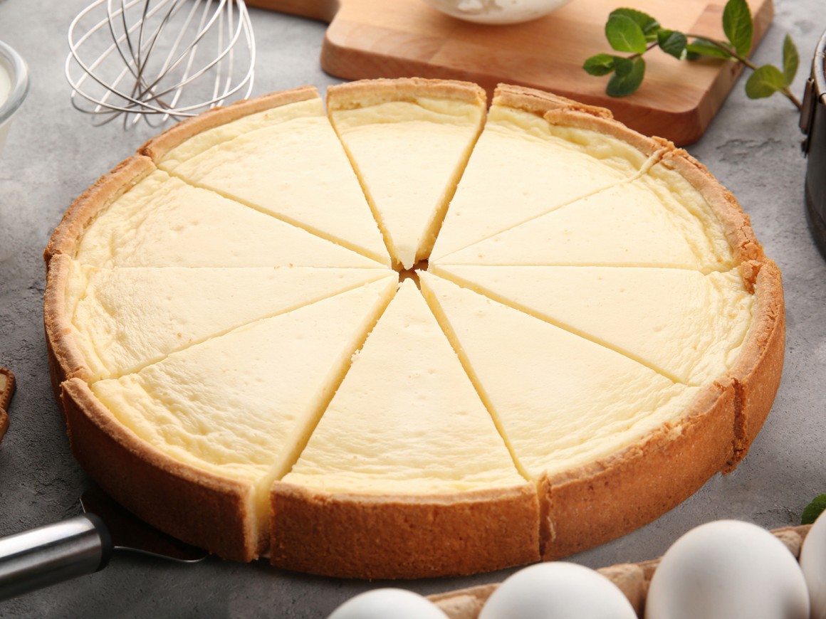 Käsekuchen mit Puddingpulver