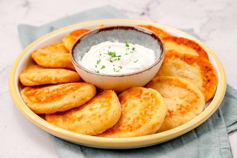 Kartoffelpuffer ohne Reibe