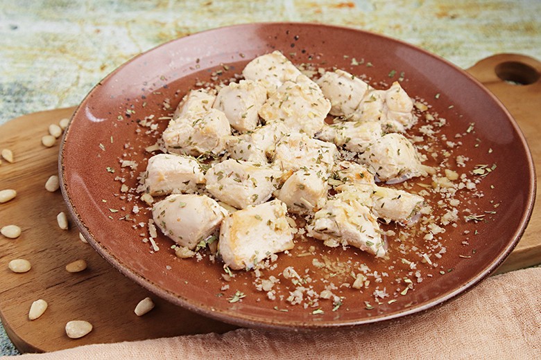 Hähnchenfilets in Kräutersauce