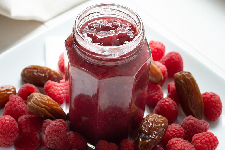 Schnelle Himbeermarmelade