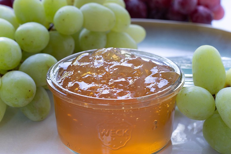 Fruchtiges Trauben-Gelee