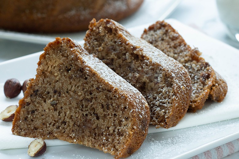 Haselnusskuchen