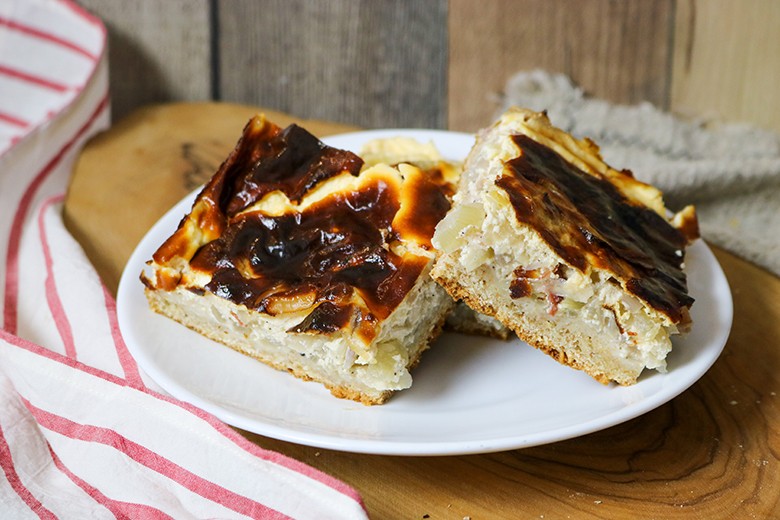 Fränkischer Zwiebelkuchen