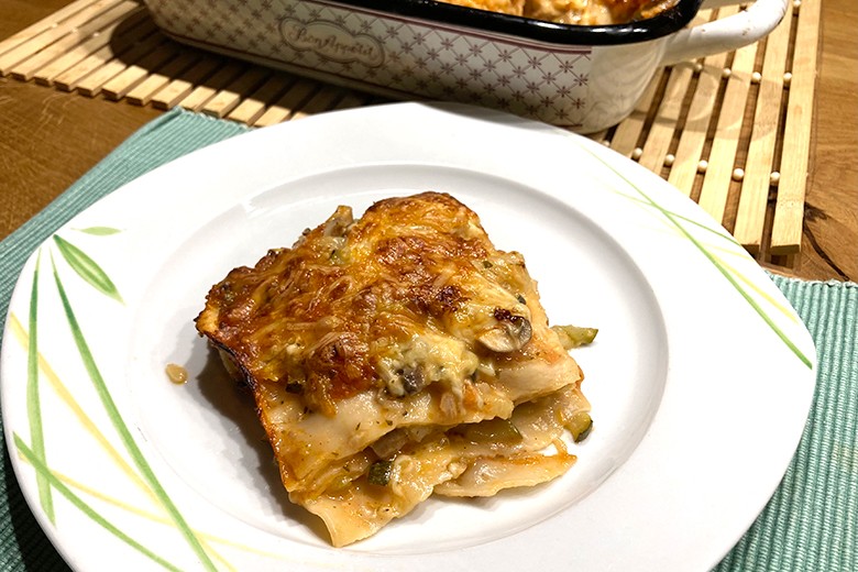 Lasagne ohne Fleisch