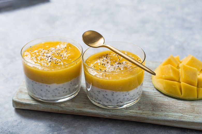 Mango-Chia-Pudding
