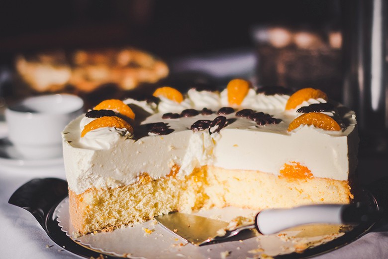 Mandarinen-Quark-Torte