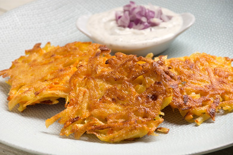 Kartoffelpuffer mit Möhren