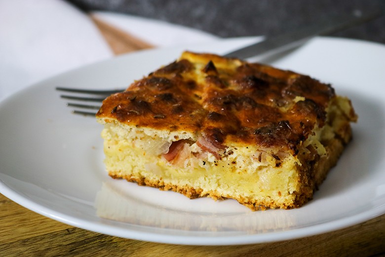 Schwäbischer Zwiebelkuchen