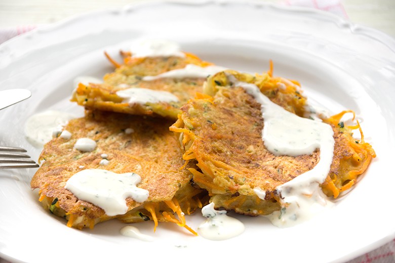 Gemüse-Kartoffelpuffer