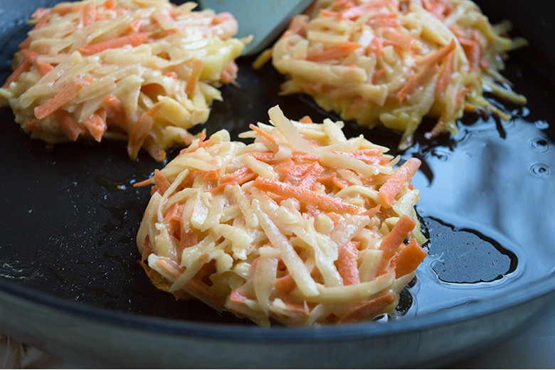 Quark-Kartoffelpuffer