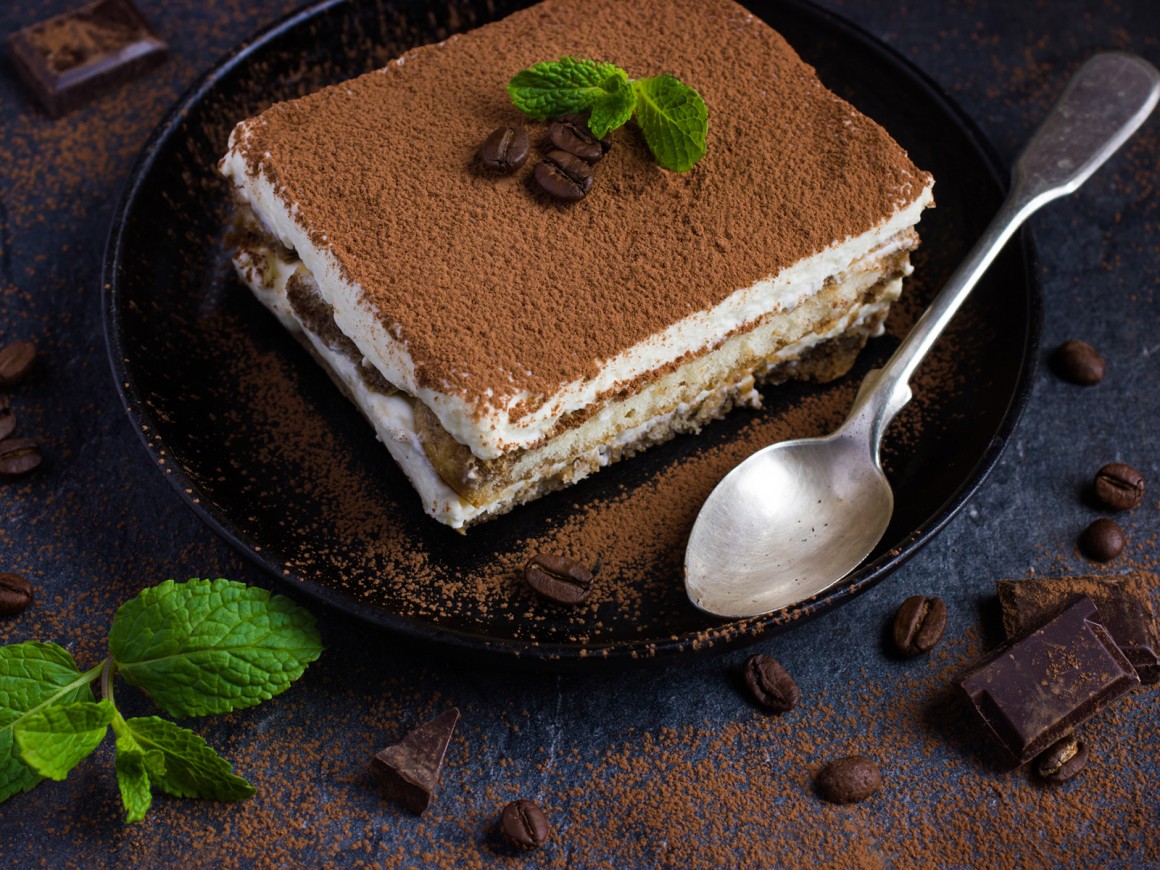 Tiramisu ohne Ei mit Sahne und Mascarpone