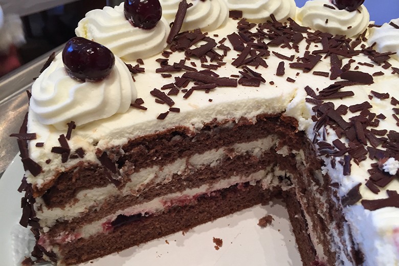 Einfache Schwarzwälder Kirschtorte
